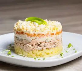 Мимоза салат 100