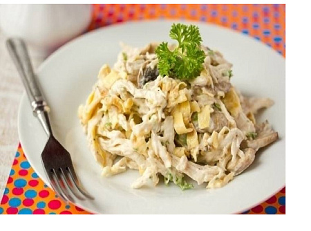 Курочка Ряба салат
