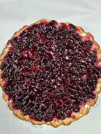 Пирог с ВИШНЕЙ вес.